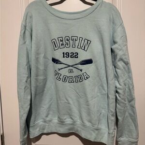 Light Blue Destin Florida Women's Sweater